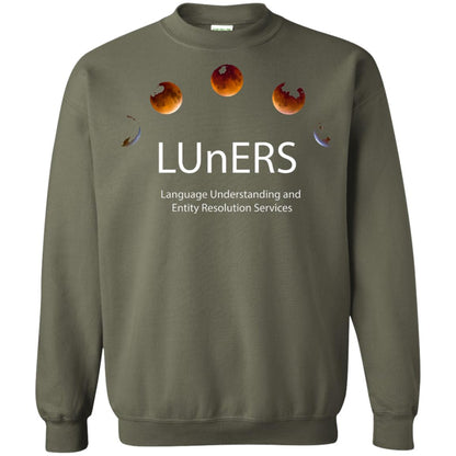Luners Team T-shirt Language Understanding And Entity Resolution Services Military Green