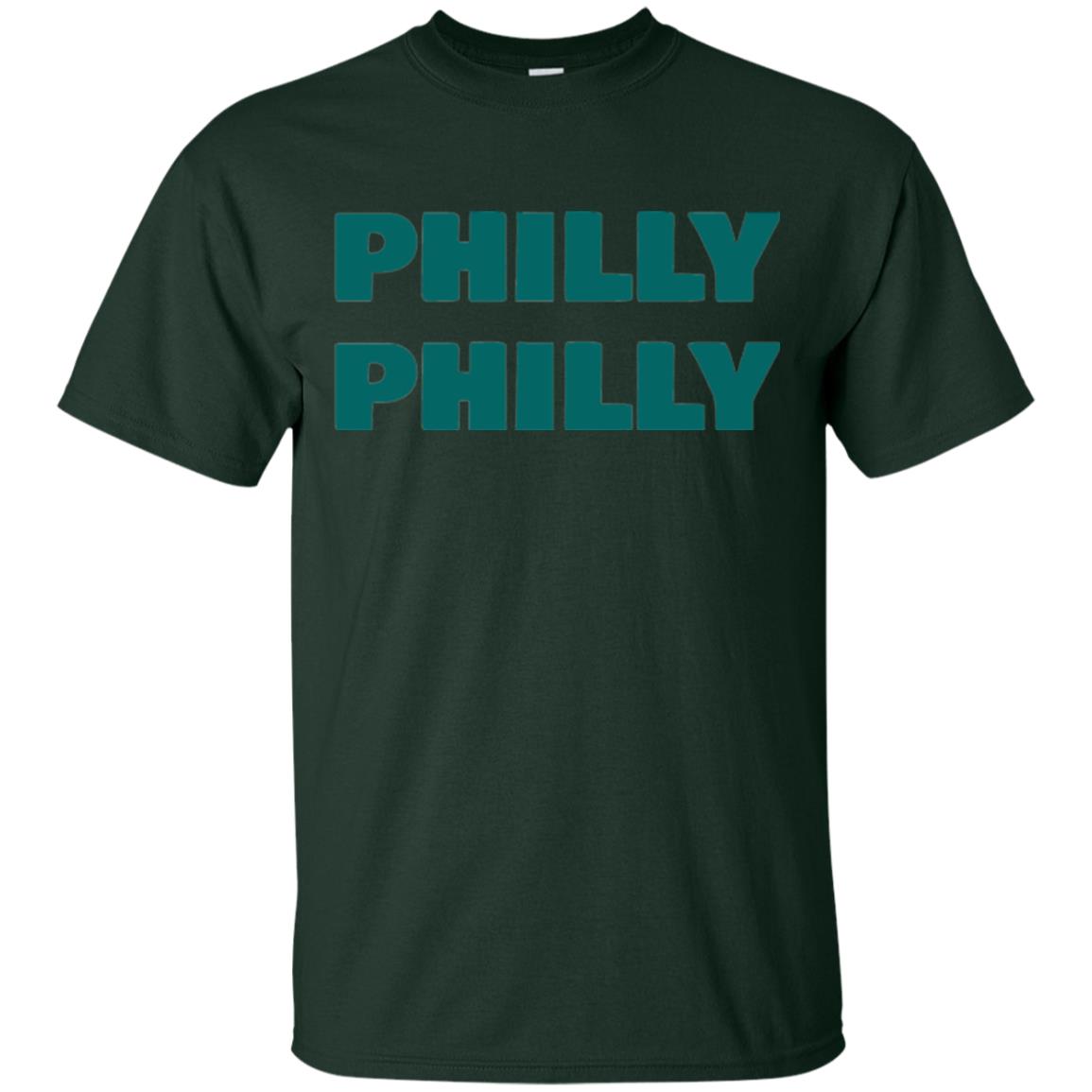Football Lover T-shirt Philly Philly Philadelphia T-shirt Forest Green