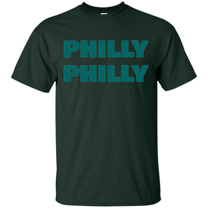 Football Lover T-shirt Philly Philly Philadelphia T-shirt Forest Green