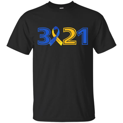 Awareness March 21 World Down Syndrome Day T-shirt Black