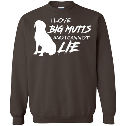 Dog Lover T-shirt I Love Big Mutts And I Cannot Lie Dark Chocolate