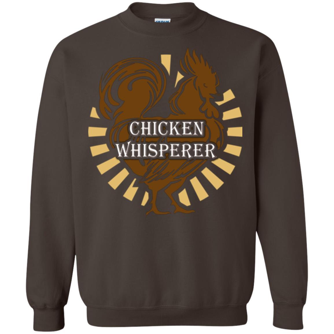 Farmer T-shirt Chicken Whisperer Dark Chocolate