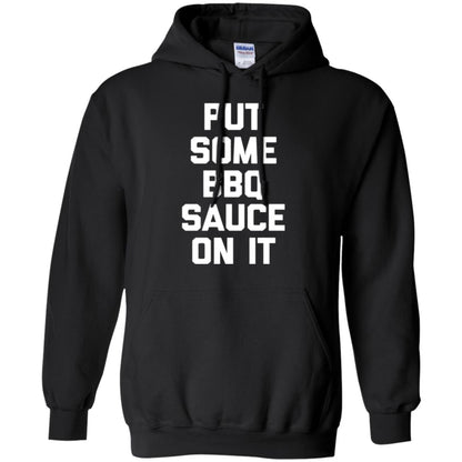 Barbecue Lovers T-shirt Put Some Bbq Sauce On It Black