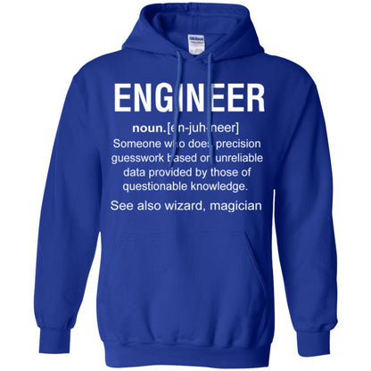 Engineer Someone Who Does Precision Guesswork Based On Unreliable Data Provided By Those Of Questionable Knowledge Royal