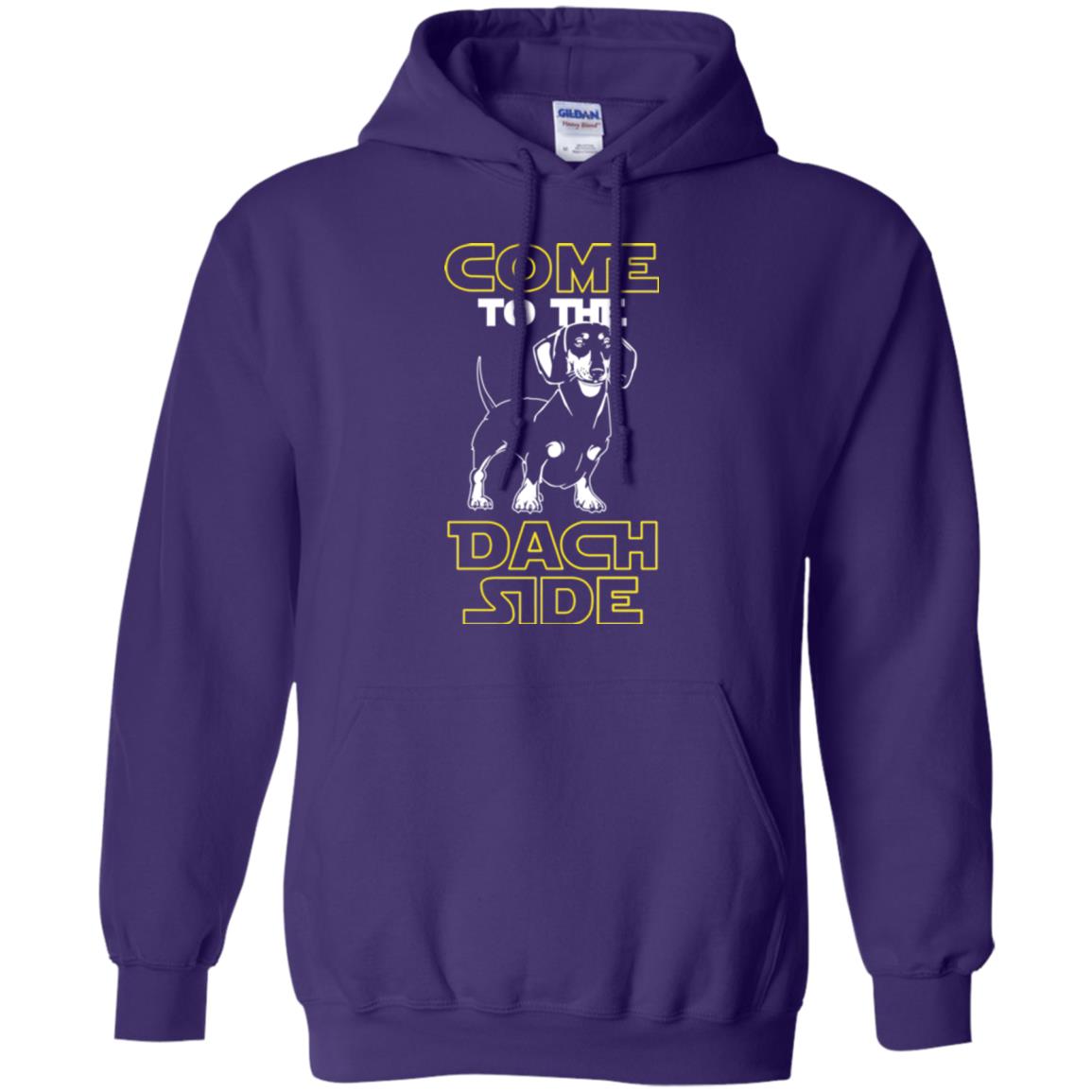 Come To The Dach Side Dachshund Dog Lover Shirt Purple