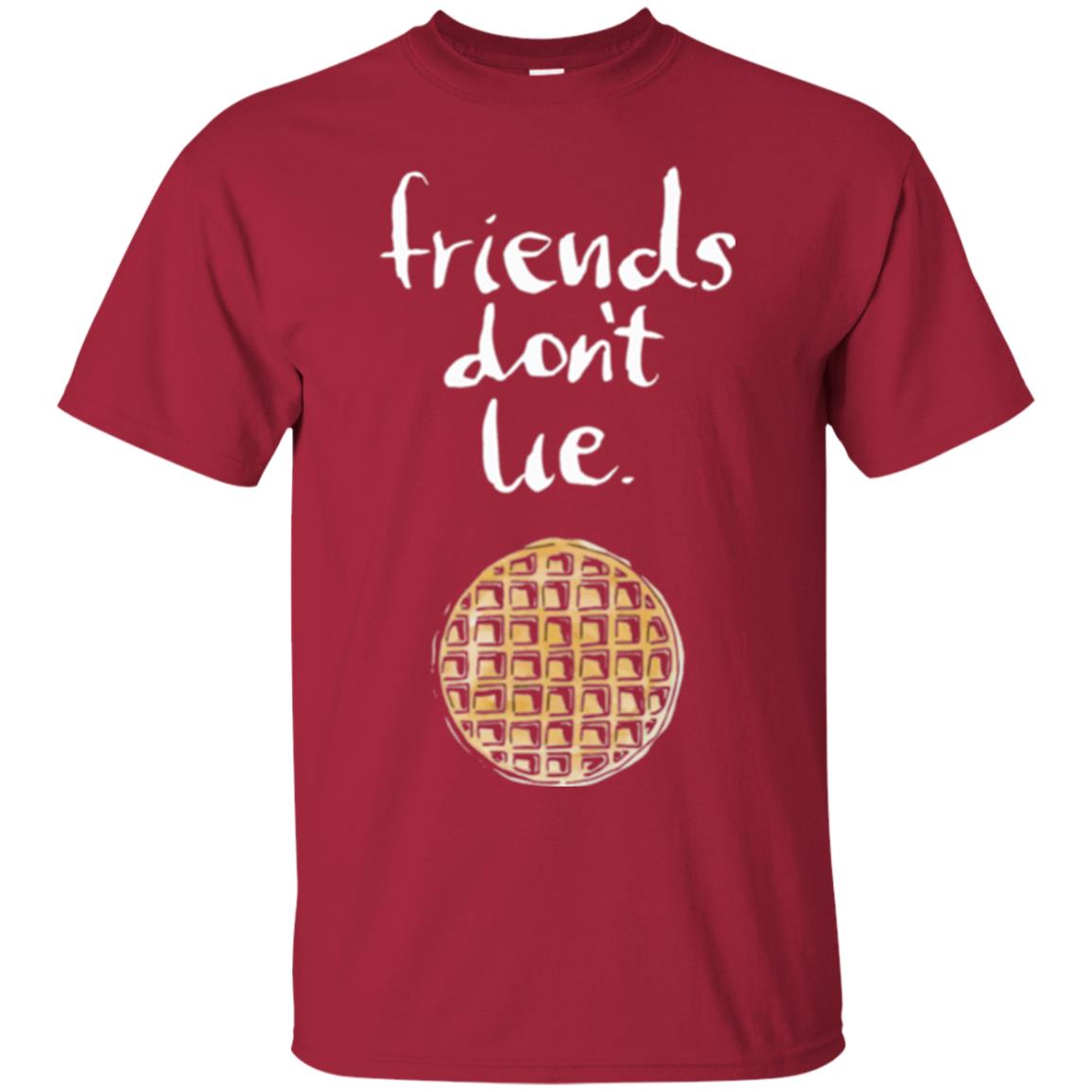 Friends T-shirt Friends Don_t Lie Cardinal