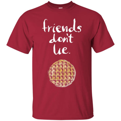Friends T-shirt Friends Don_t Lie Cardinal