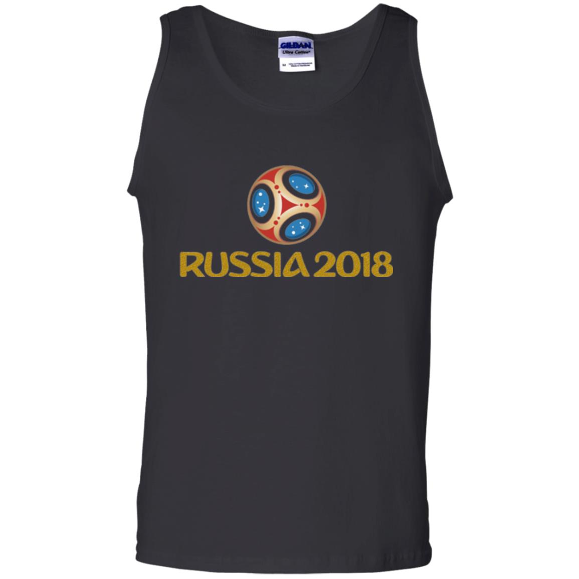 Football T-shirt Russia 2018 World Cup Black