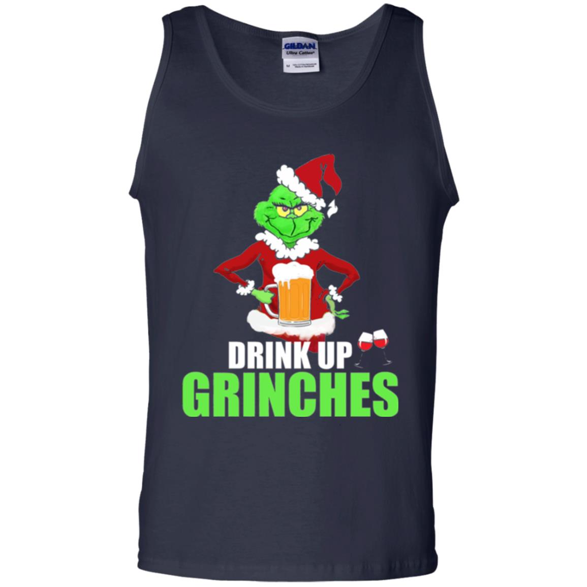 Christmas T-shirt Drink Up Grinches Navy