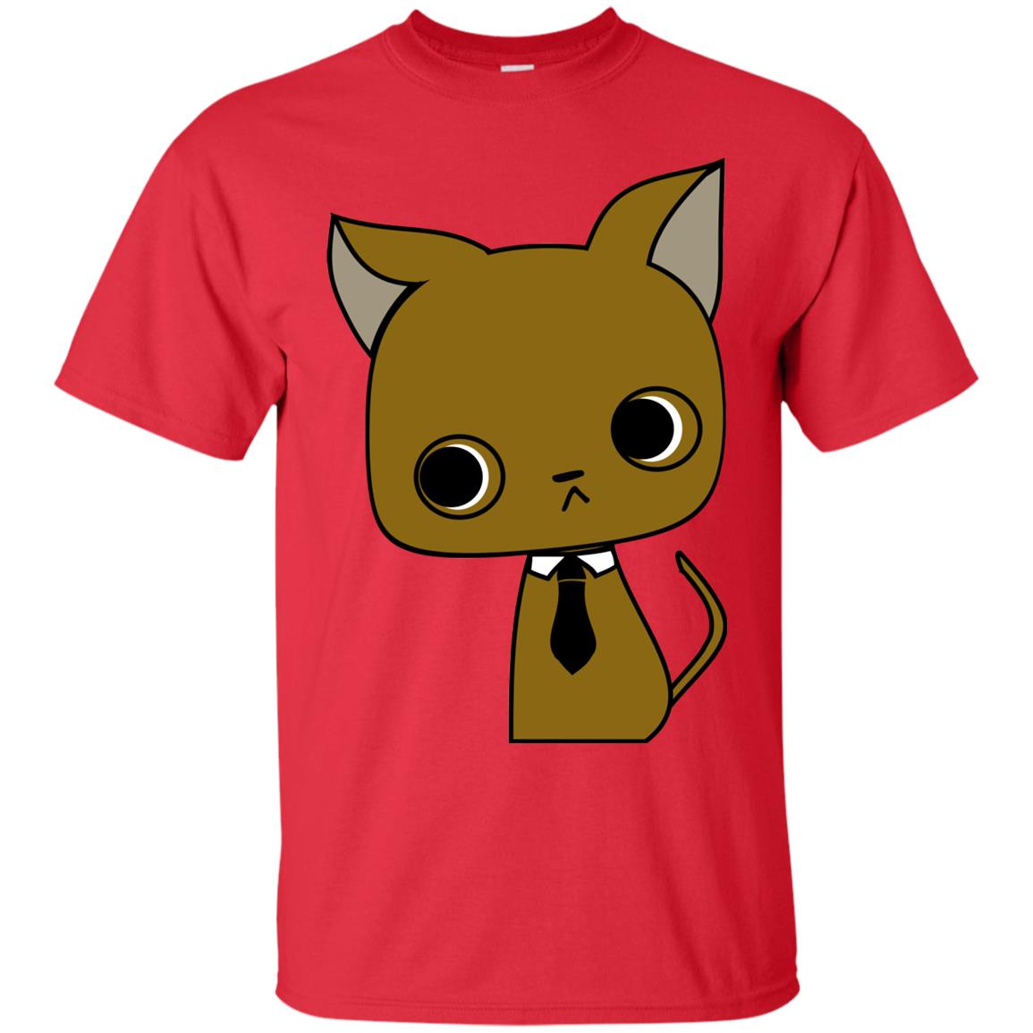 Funny Business Love Cat Shirt Red