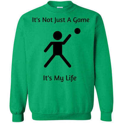 Basketball Shirt Its Not Just A Game Its My Life Irish Green