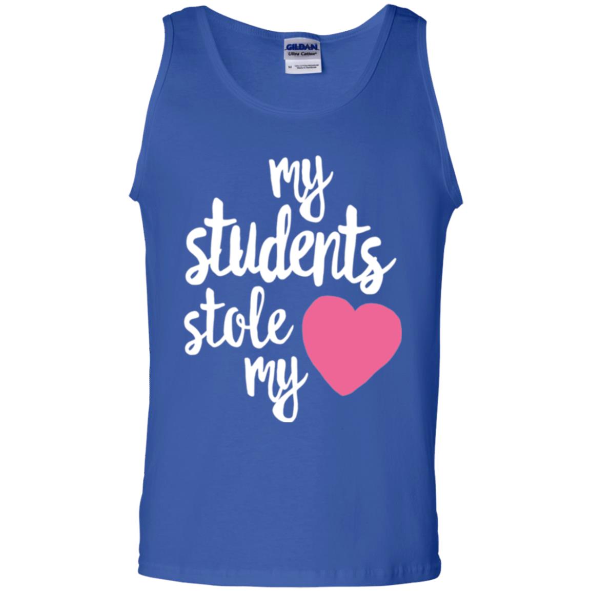 Valentine_s Day T-shirt My Students Stole My Heart Royal