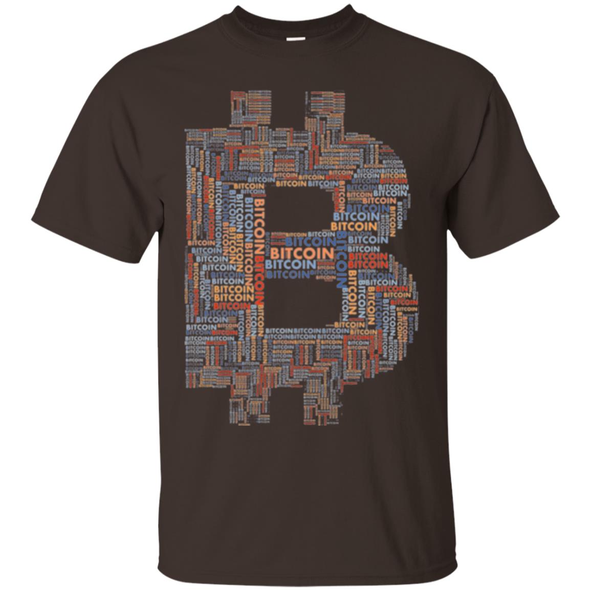 Bitcoin T-shirt Dark Chocolate