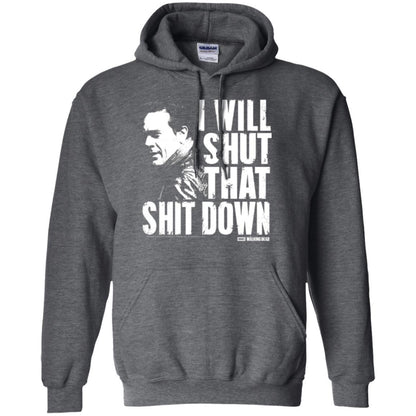 Film T-shirt I Shut That Shit Down Dark Heather
