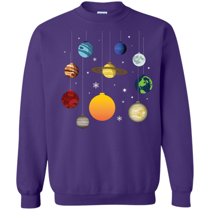 Christmas T-shirt Joy To Universe Christmas Purple