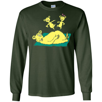 Dr. Seuss Hop On Pop Book Lover T-shirt Forest Green