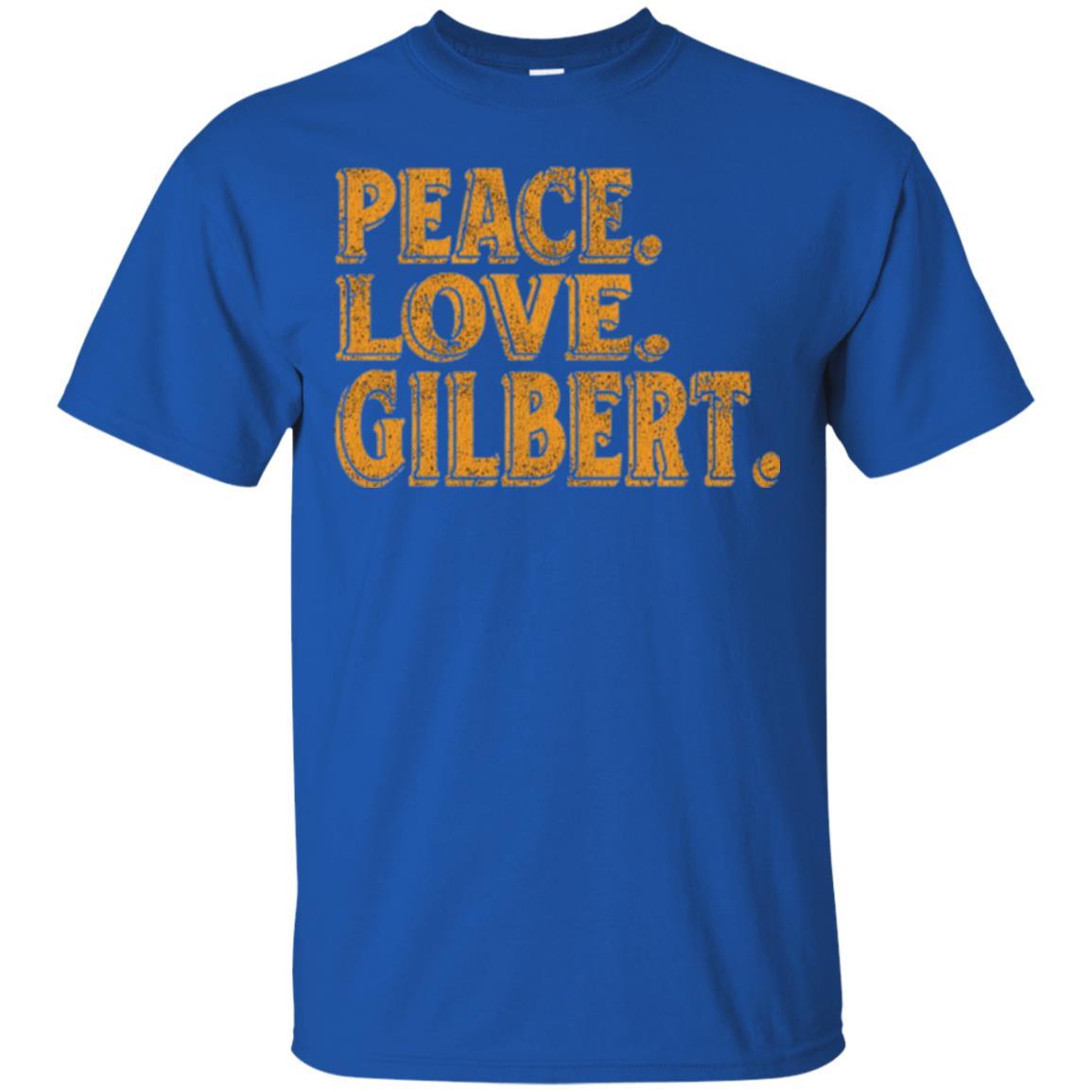 Peaceful T-shirt Peace Love Gilbert