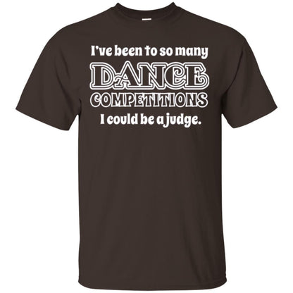 Dancer T-shirt I Could Be A Judge Dark Chocolate