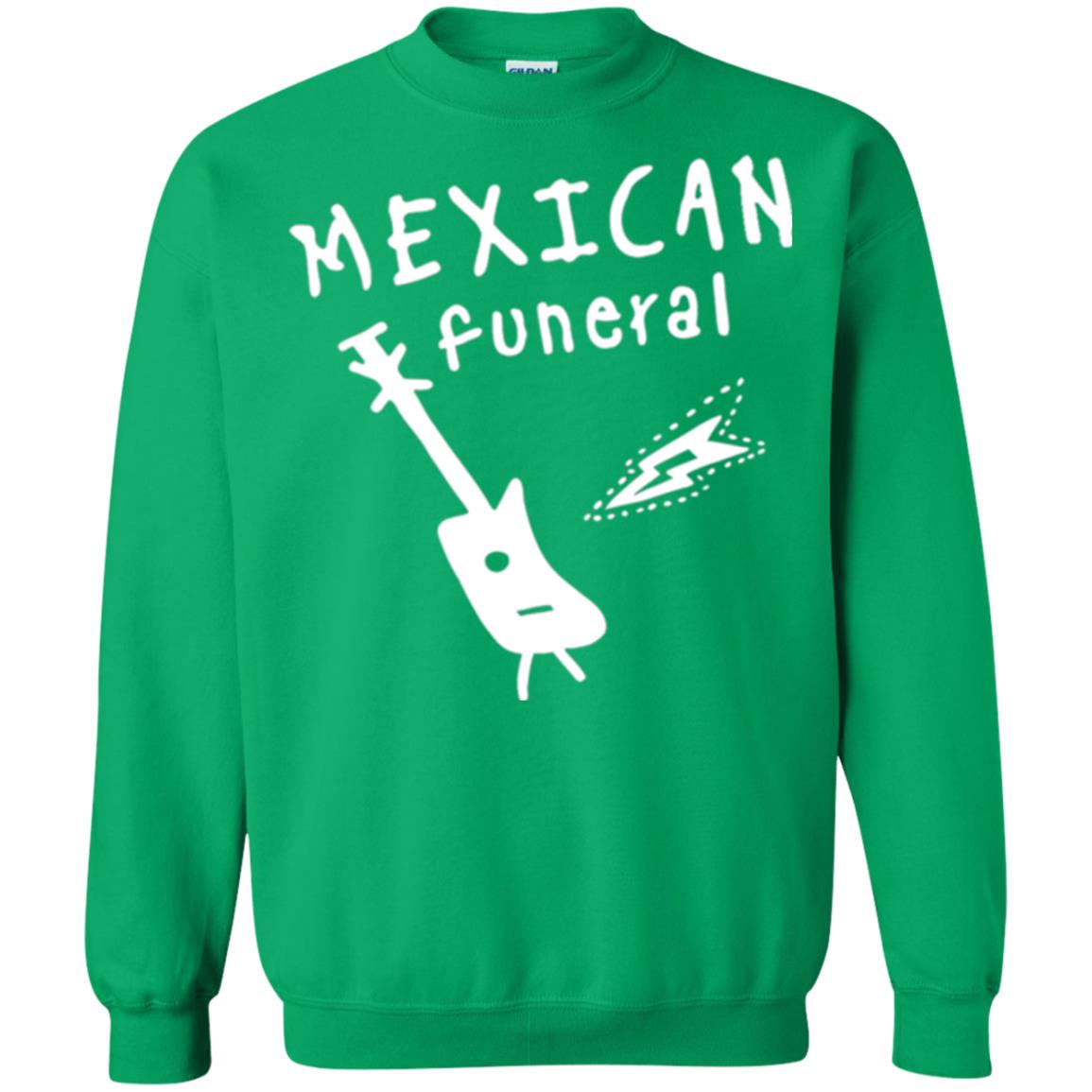Musican T-shirt Mexican Funeral Dirk Gently Band Irish Green