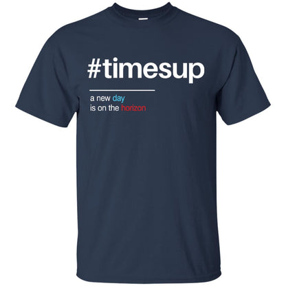 Women_s Right T-shirt Hash Tag Times Up Navy