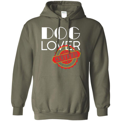 Dog Lover T-shirt Certified Military Green