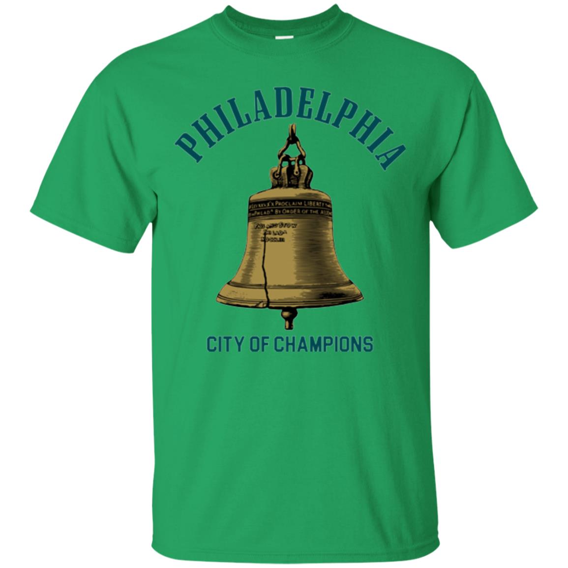 Football T-shirt Philadelphia City Of Champions Irish Green
