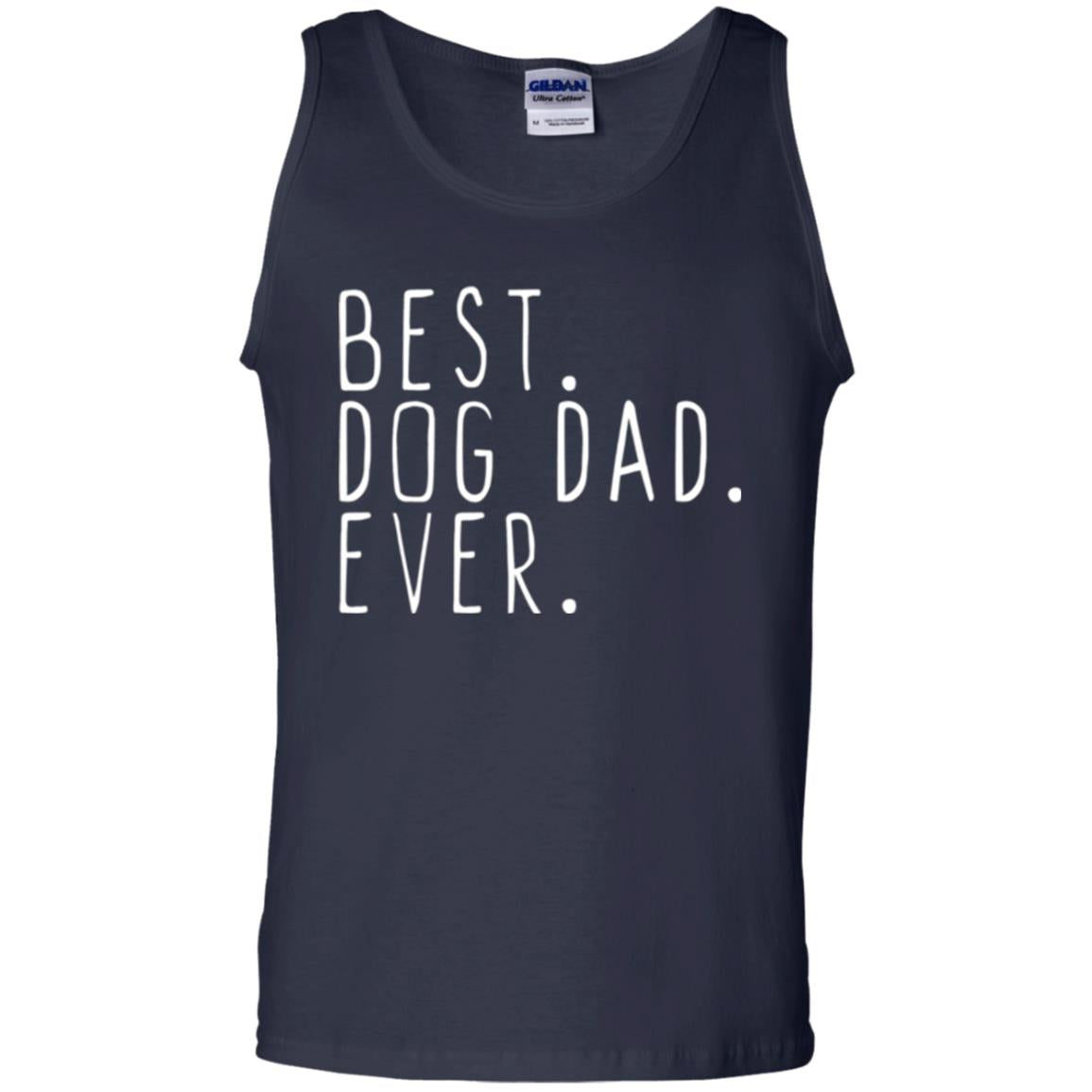 Best Dog Dad Ever T-shirt Navy