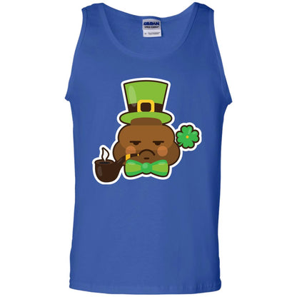 Saint Partick's Day T-shirt Leprechaun Poop Emoji With Patrick Hat Royal