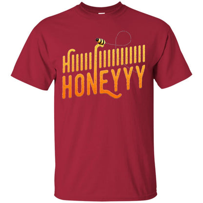 Bee T-shirt Hi Honey T-shirt Cardinal