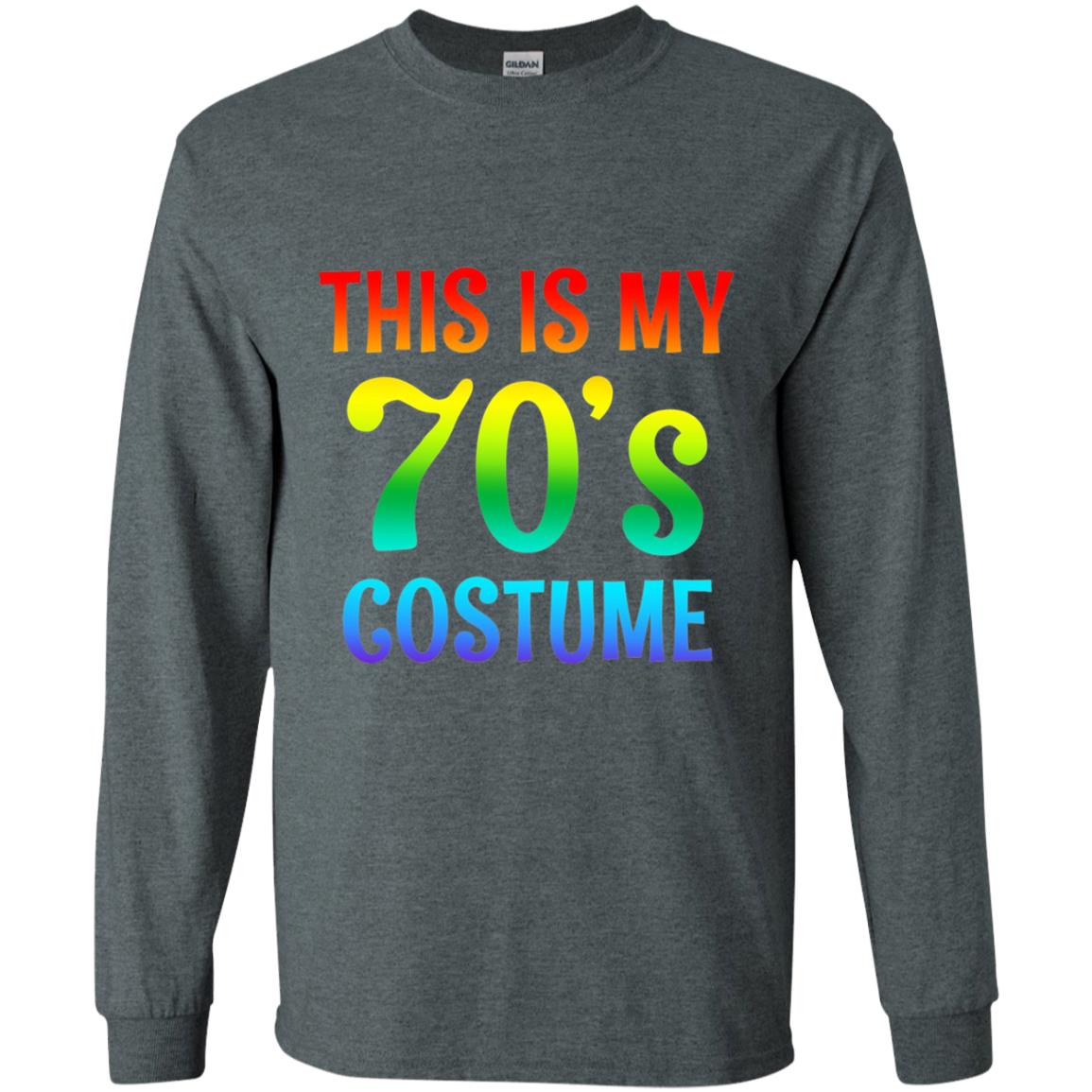 This Is My 70_s Costume T-shirt Dark Heather