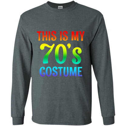This Is My 70_s Costume T-shirt Dark Heather
