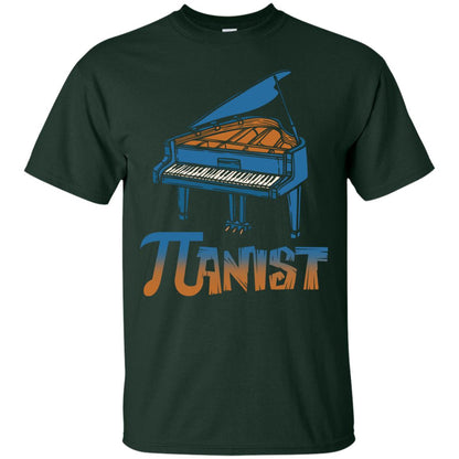 Pianist T-shirt Pi Day With Piano Forest