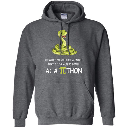 What Do You Call A Snake That's 3.14 Meters Long Shirt Dark Heather