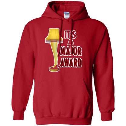 Christmas T-shirt It_s A Major Award Leg Lamp Red