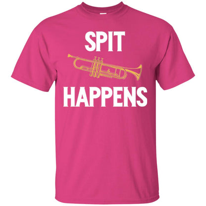 Trumpet Players T-shirt Spit Happens Heliconia