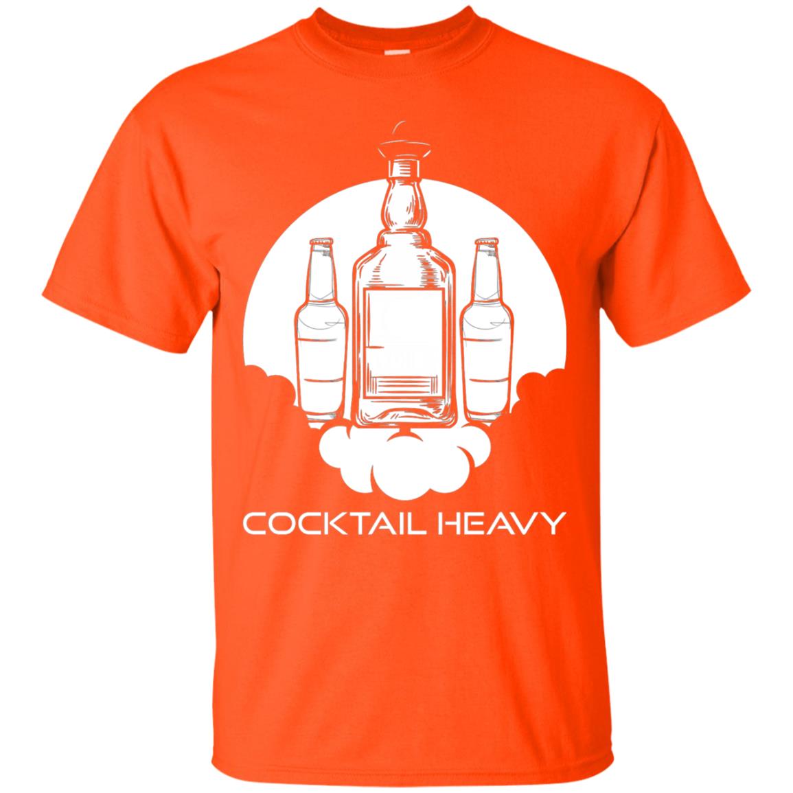 Cocktail Heavy T-shirt Orange