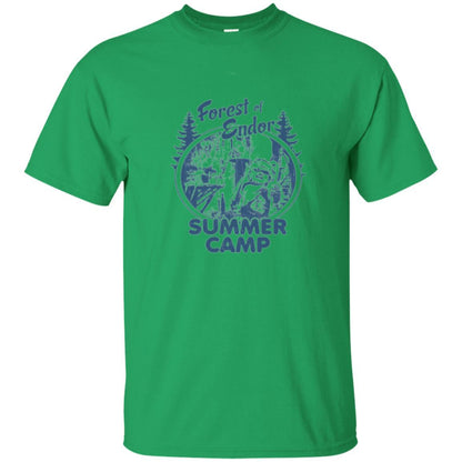 Film T-shirt Wicket Ewoks Endor Forest Summer Camp Irish Green