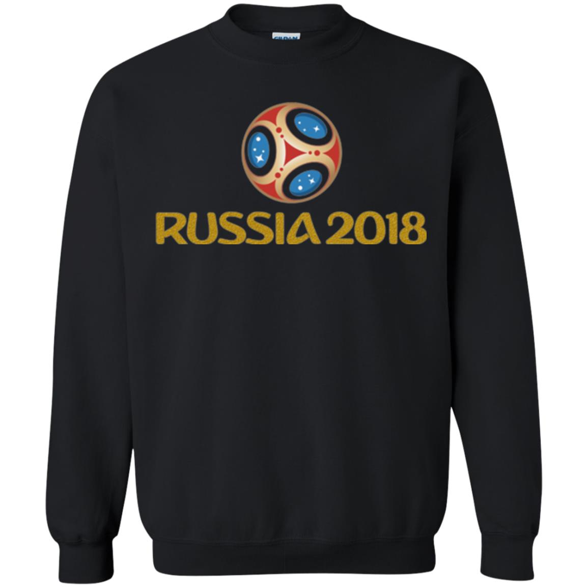Football T-shirt Russia 2018 World Cup Black