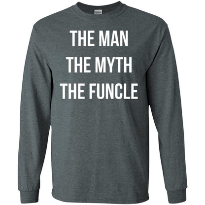 Uncle T-shirt The Man The Myth The Funcle Dark Heather