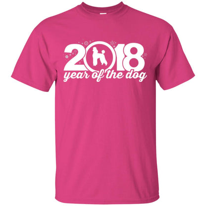 New Year T-shirt 2018 Year Of The Dog Heliconia