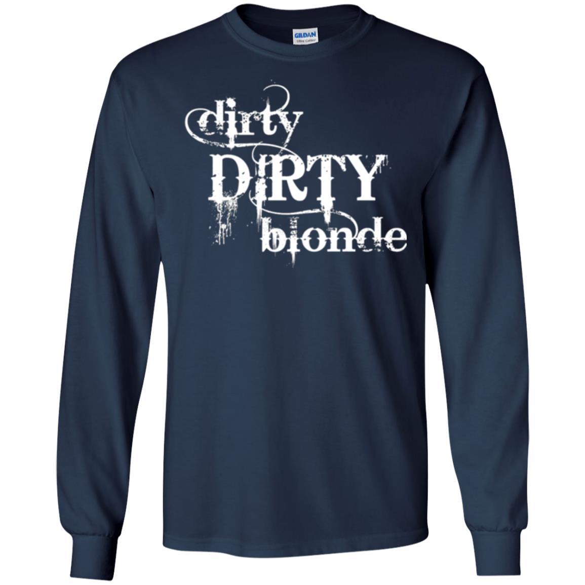 Dirty Dirty Blonde T-shirt Navy