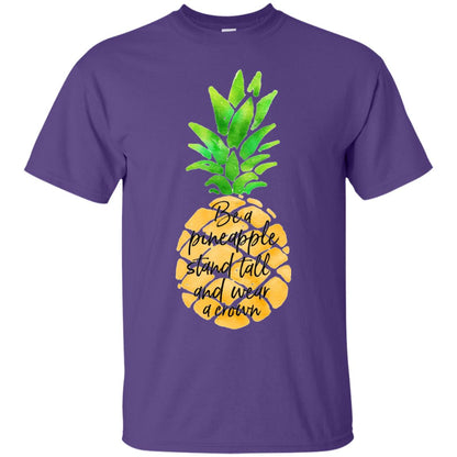 Funny Pineapple T-shirt Purple