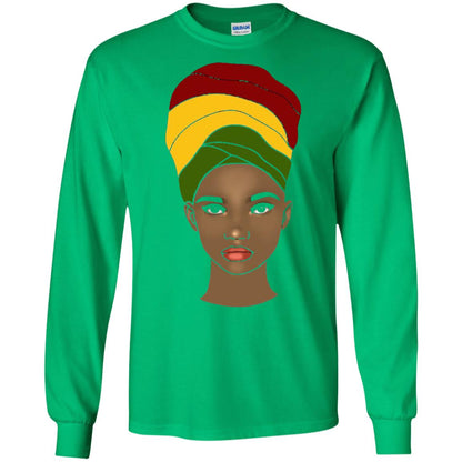 Melanin Rocks African Queen Melanin T-shirt Irish Green