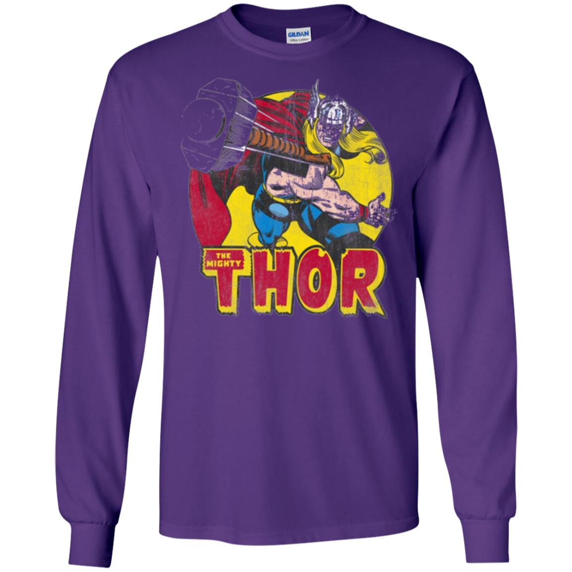 Comic Marvel T-shirt The Mighty Thor Purple