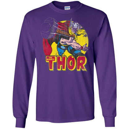 Comic Marvel T-shirt The Mighty Thor Purple