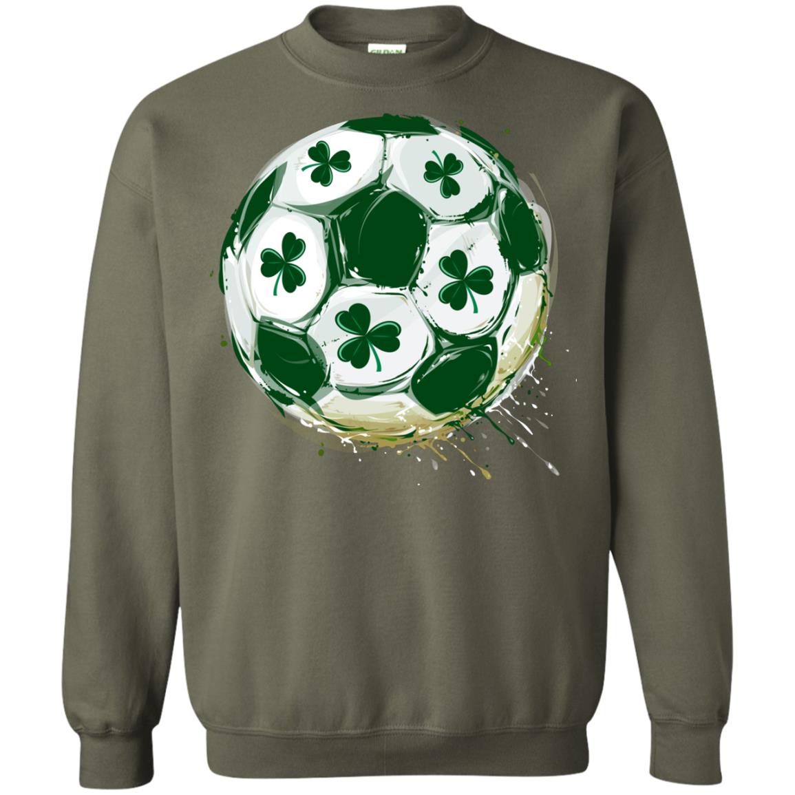 Shamrocks Ball Saint_s Patrick_s Day Gift Shit For Boys Military Green