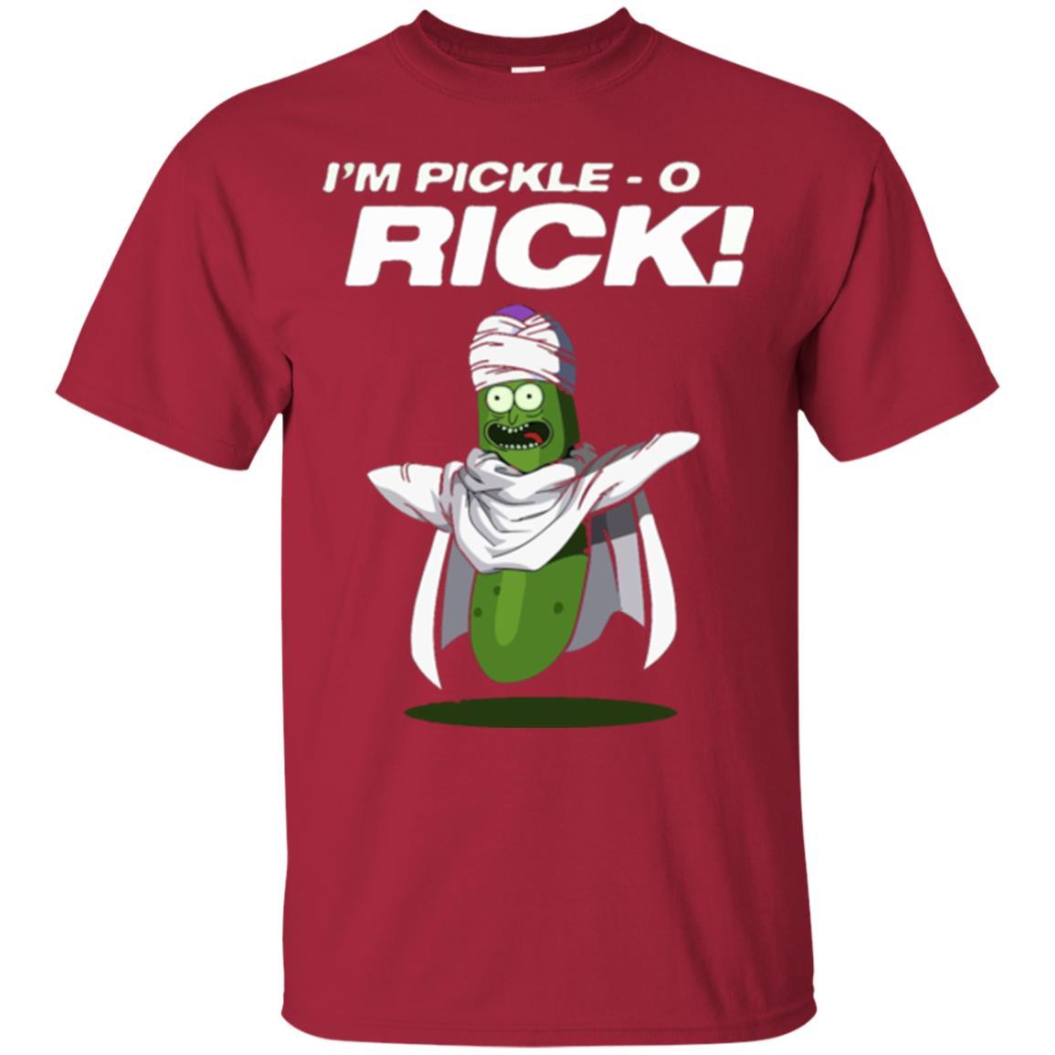 Rick Morty T-shirt I'm Pickle O Rick Cardinal