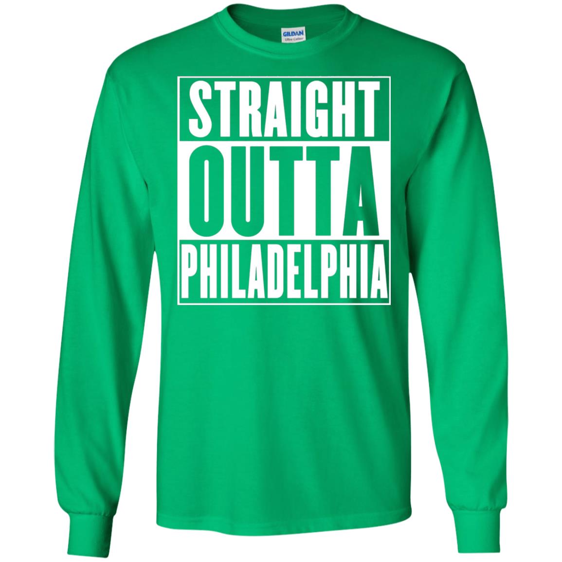 Straight Outta Philadelphia T-shirt Irish Green