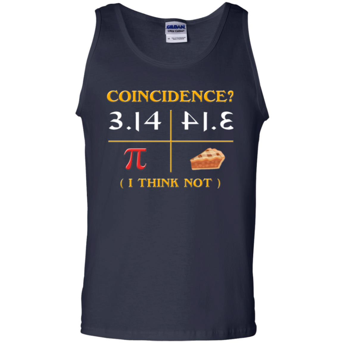 Coincidence I Think Not Pi Day T-shirt Navy