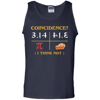 Coincidence I Think Not Pi Day T-shirt Navy